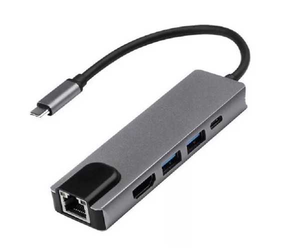 Adaptador Hub 11 En 1 Usb Tipo C Usb-c Hdmi Vga Usb Lan Sd