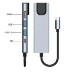 Adaptador Tipoc C a hdmi / Lan/ Usb - Imagen 2