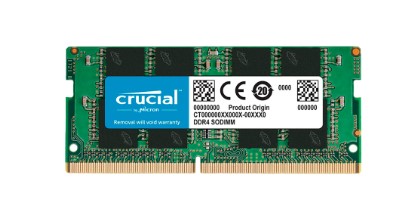 Memoria RAM 8GB 3200 DDR4 SODIMM Crucial CT8G4SFRA32A